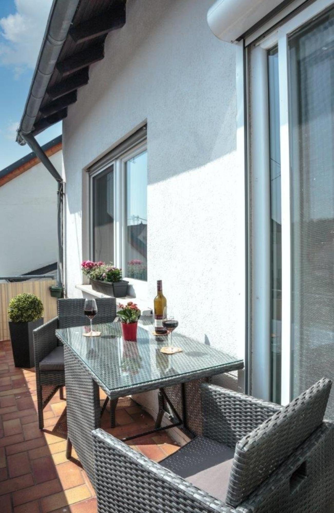 Ferienwohnung Grauschiefer Irsch Dış mekan fotoğraf